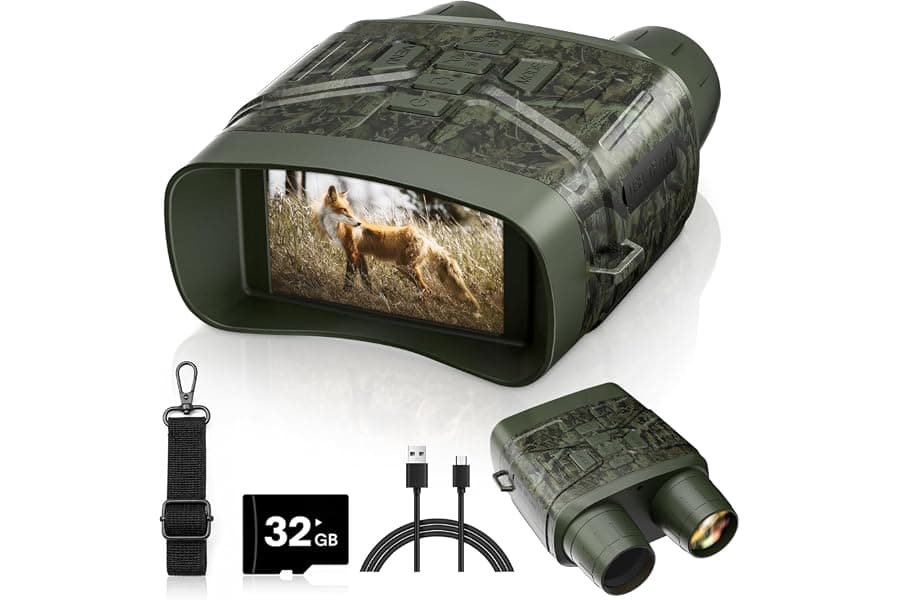 Night Vision Goggles with 4K Display for Outdoor Adventures