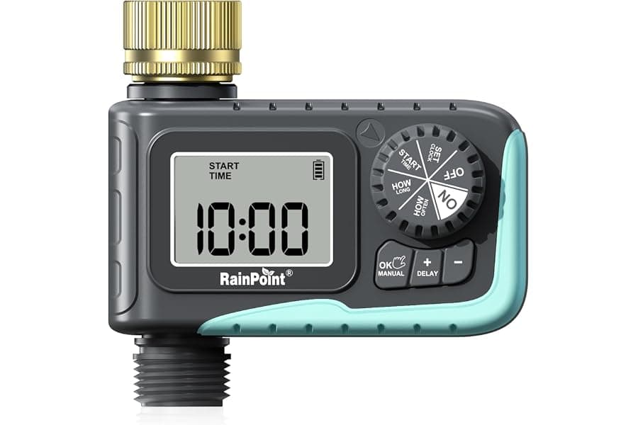 Digital Programmable Water Timer for Garden Hose