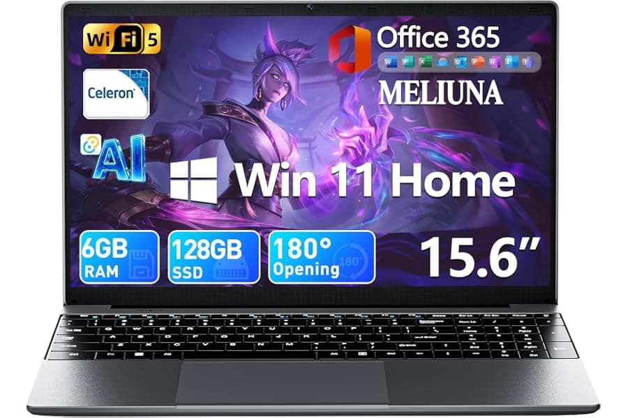 Budget Laptop with Office 365 and Windows 11