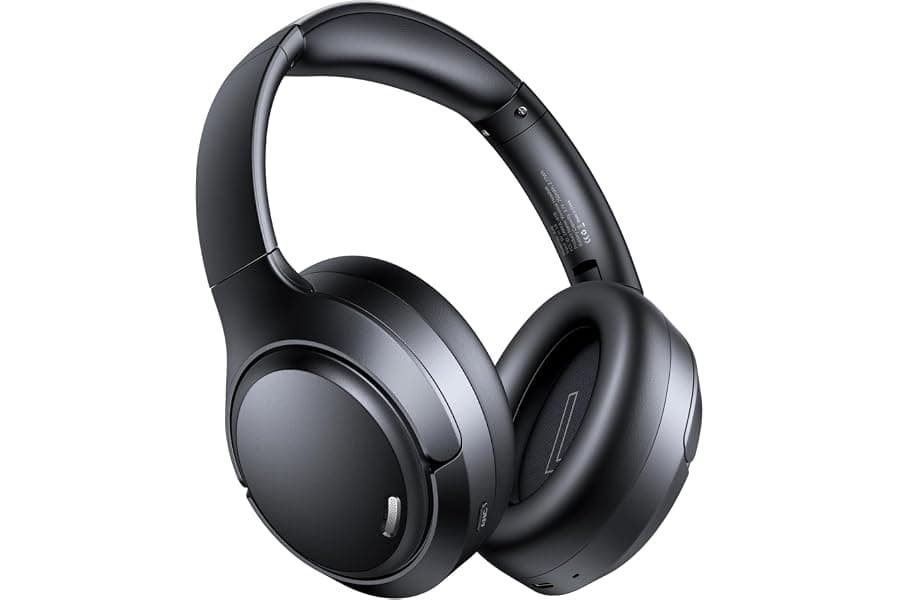 120-Hour Wireless Headphones With Active Noise Cancelling