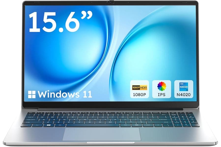 Affordable 15.6-Inch Windows Laptop with Fast Charging