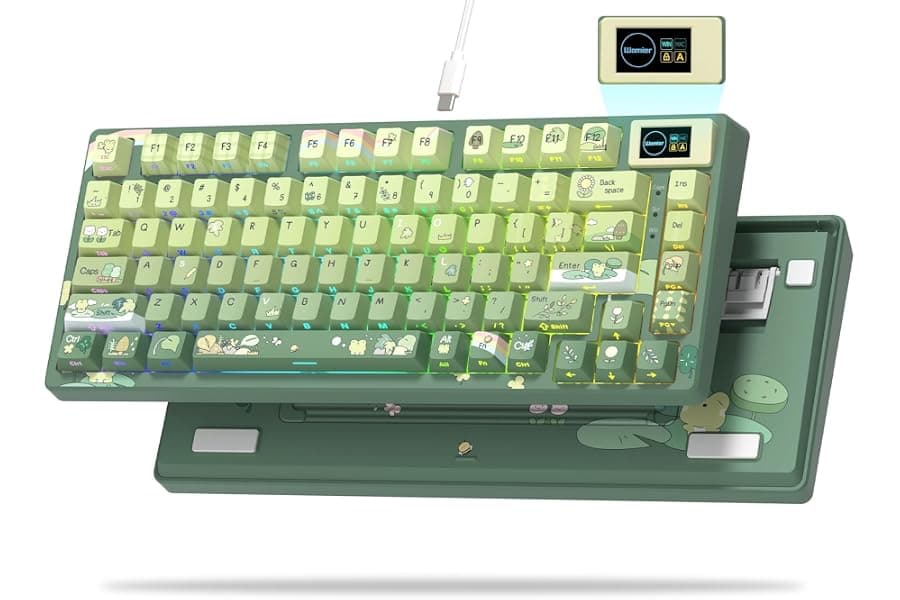 75% Mechanical Gaming Keyboard with RGB Display