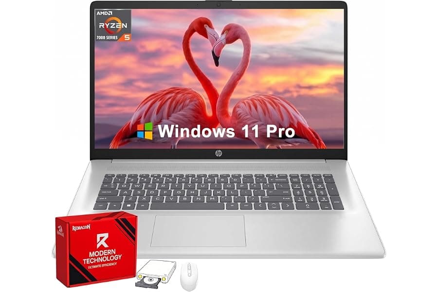 Large 17.3" Laptop with 32GB RAM and Fast SSD
