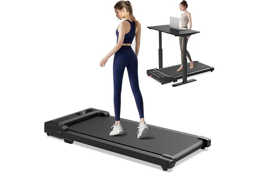 Compact Under-Desk Walking Pad for Home Fitness
