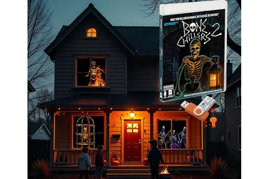 Digital Halloween Decoration Projector on USB