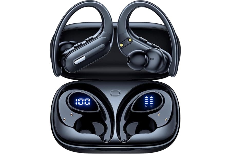 90 Hour Wireless Earbuds with Noise Cancelling