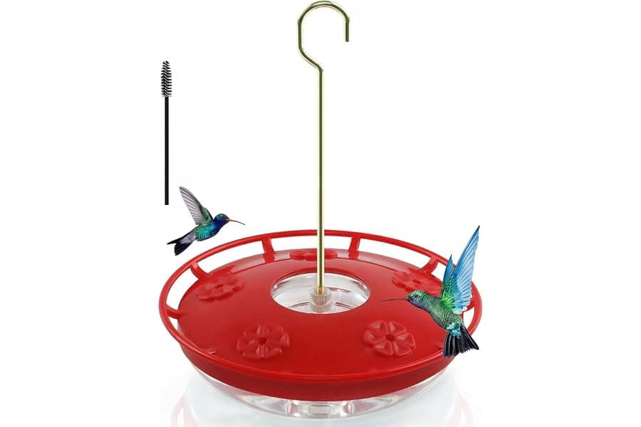 16oz Disc-Design Hummingbird Feeder with Ant Moat
