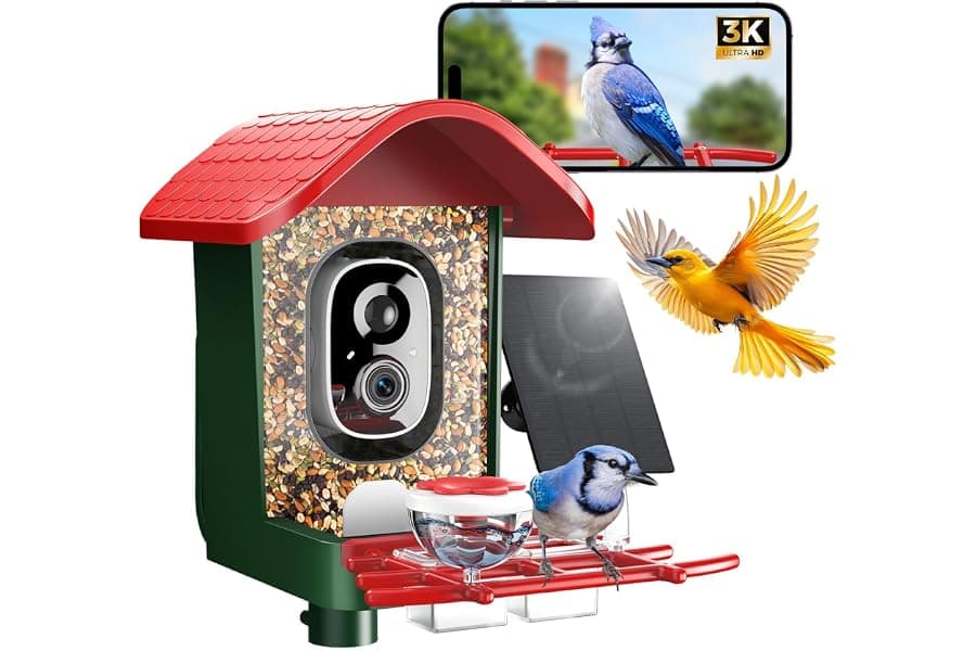 Smart Bird Feeder Camera with AI Identification