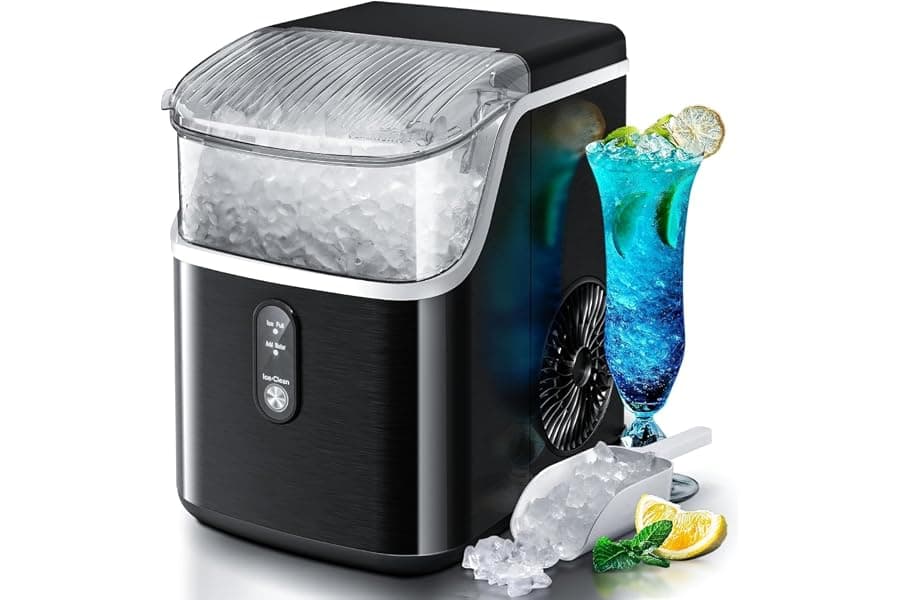 Nugget Ice Maker Countertop: Fast Chewable Ice