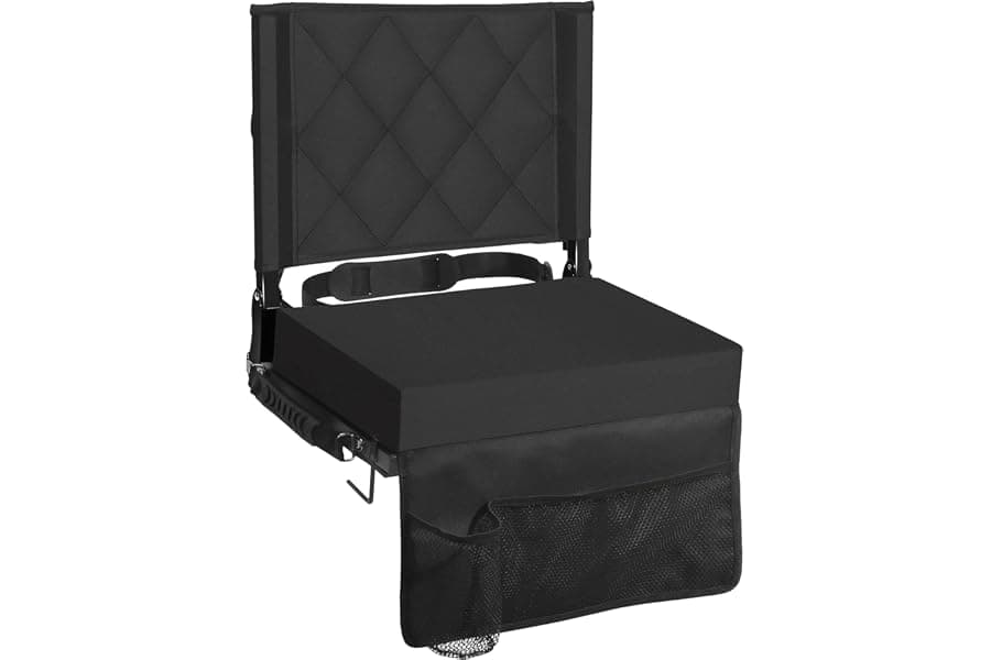 Bleacher Seats with Back Support & Cushion