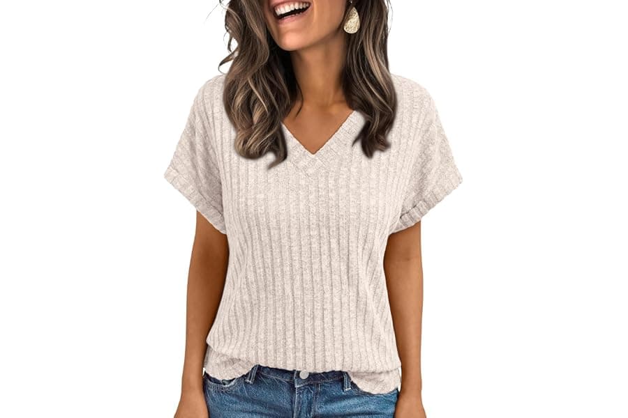 Best Dressy Casual V-Neck Blouse Spring 2026