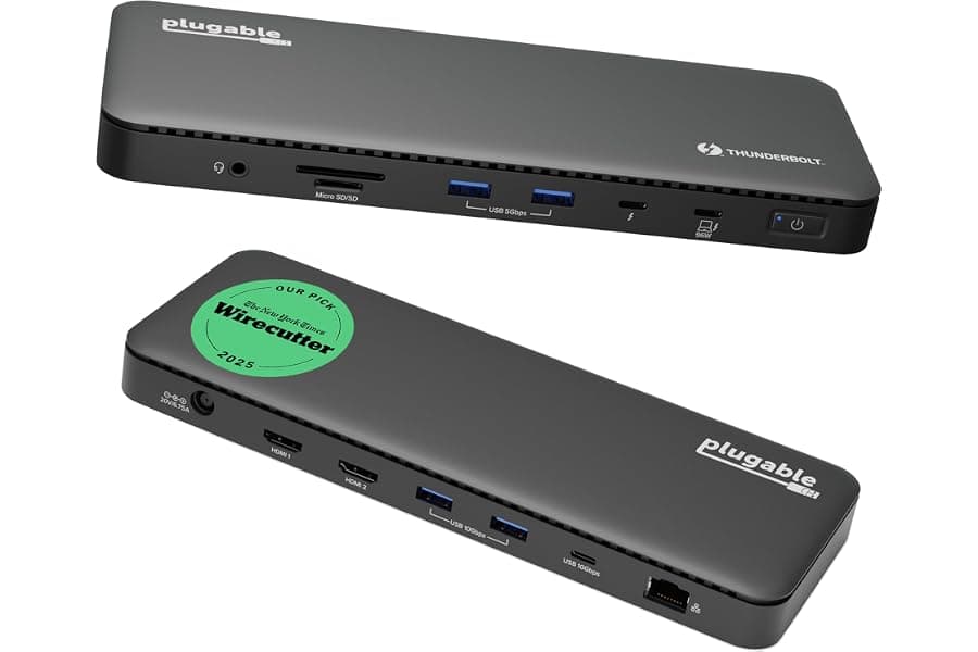 Thunderbolt 4 Dock with Dual Monitor Support