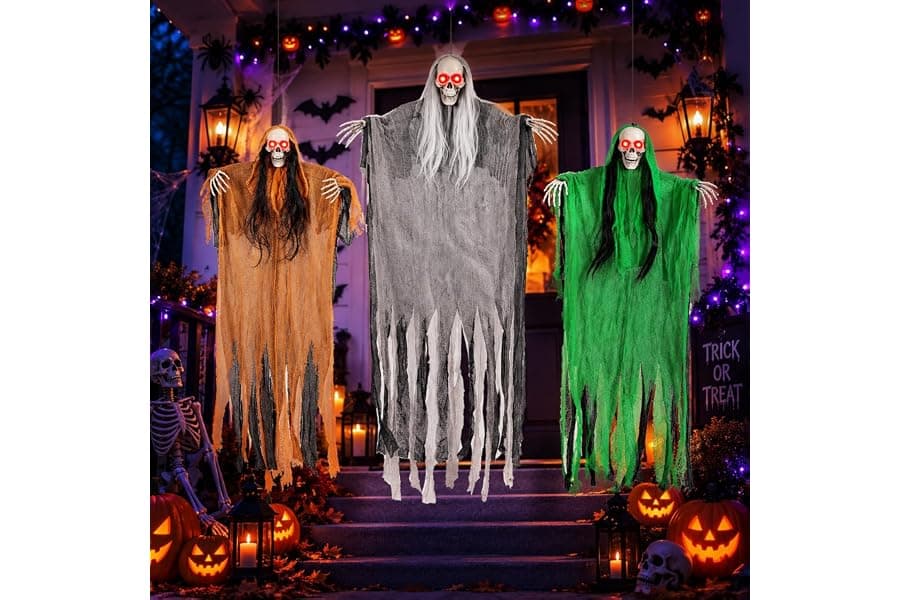 Best Halloween Skeleton Ghost Decorations for Outdoor Display