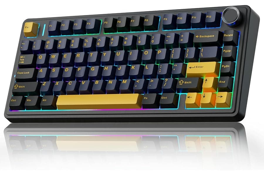 75% Mechanical Keyboard: Hot-Swap & RGB Lighting