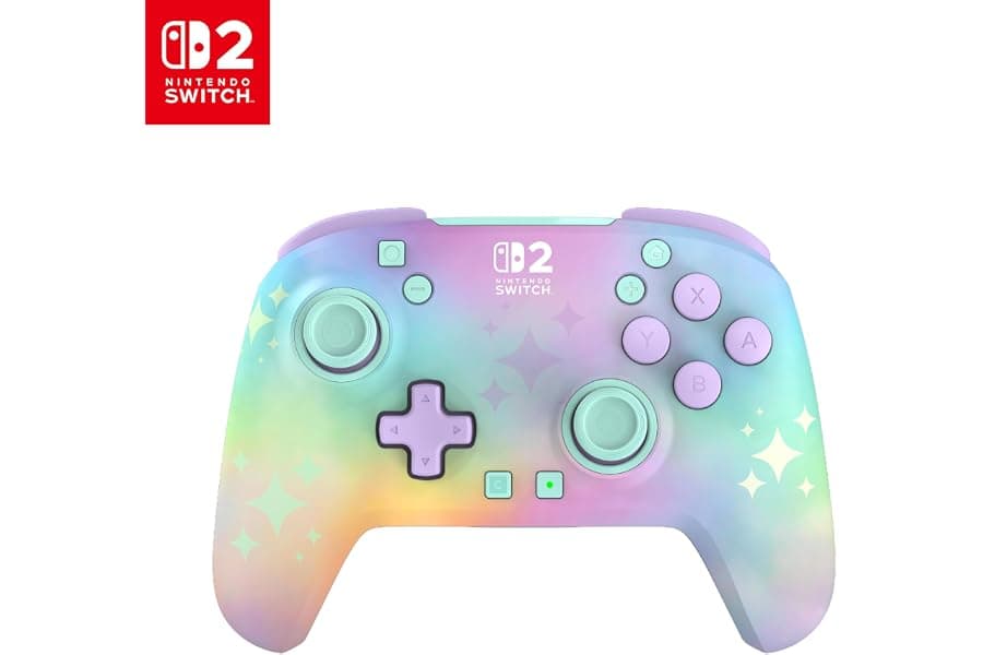 Wireless Switch Controller with RGB and Custom Sticks