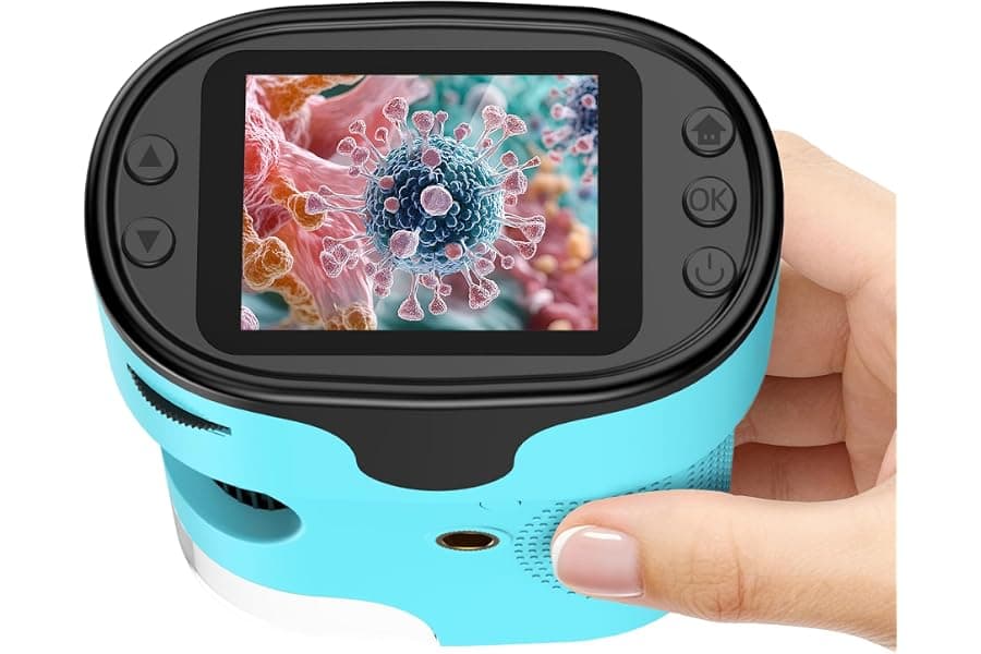 Digital Microscope for Kids with LCD Screen
