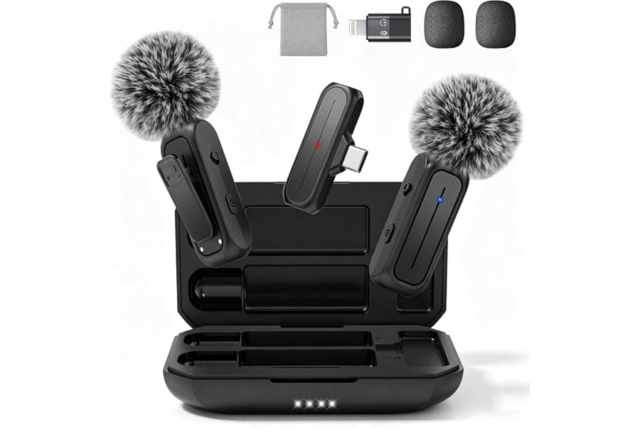Best Wireless Lavalier Mic for Content Creators