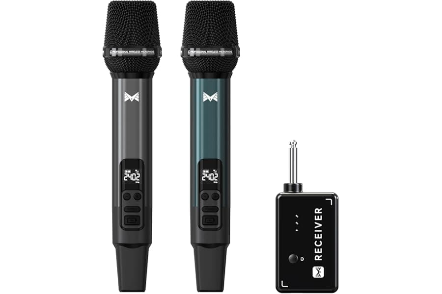 Best Wireless Karaoke Microphone with 40-Hour Battery