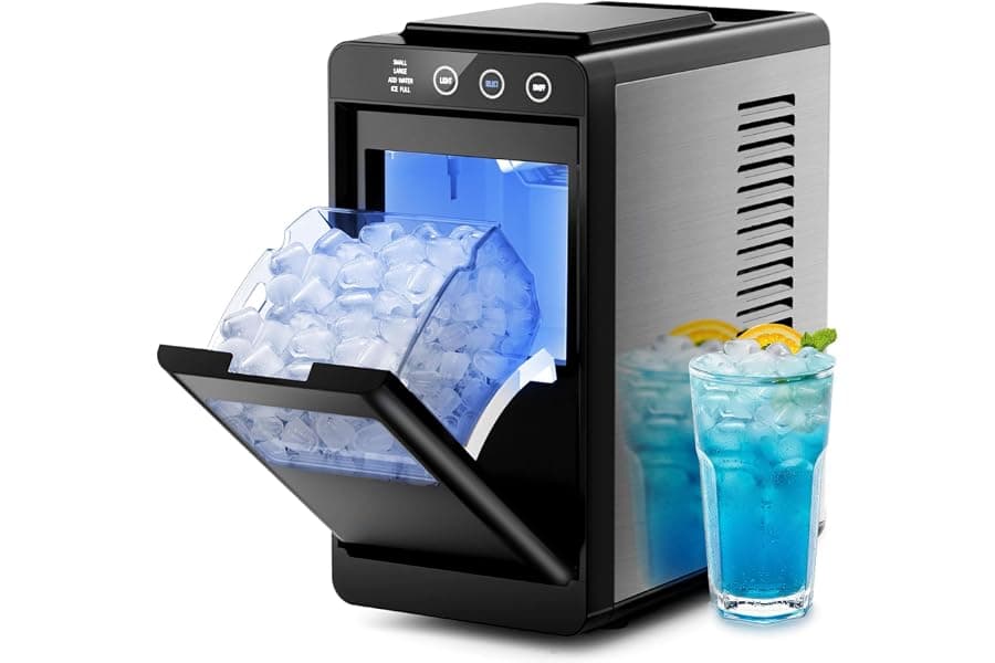 Portable Countertop Ice Machine for Daily Use