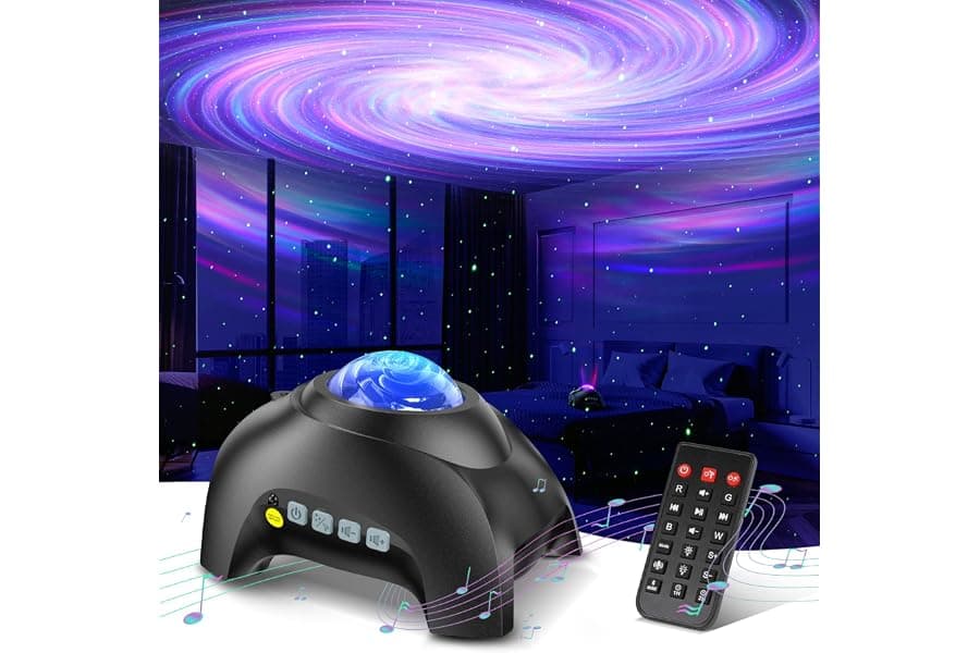 Create an Aurora Atmosphere with Galaxy Light Projector