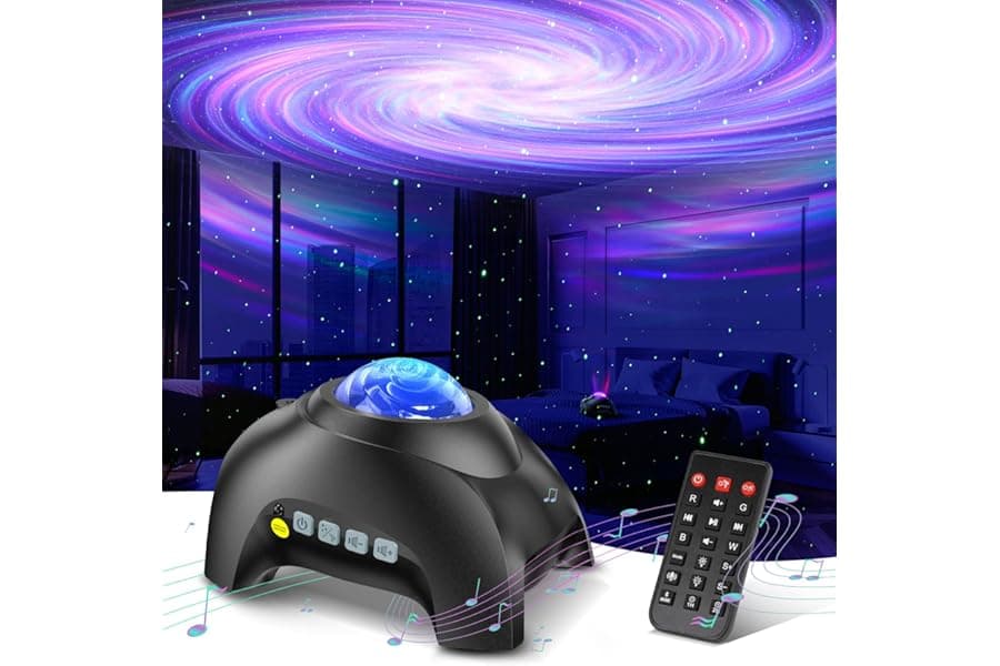 Create an Aurora Atmosphere with Galaxy Light Projector