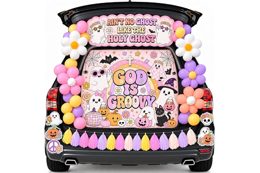 Halloween Trunk or Treat Decorations for Cars