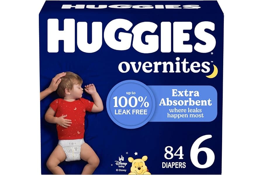 Best Overnight Diapers for Size 6 Toddlers