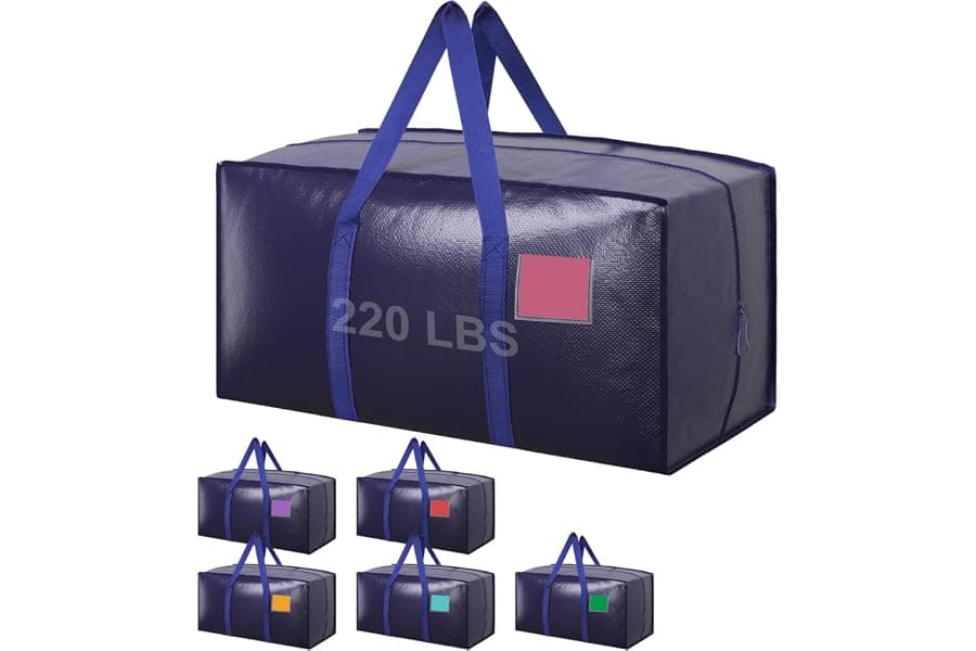 Heavy Duty Moving Bags for Dorm & Home Storage