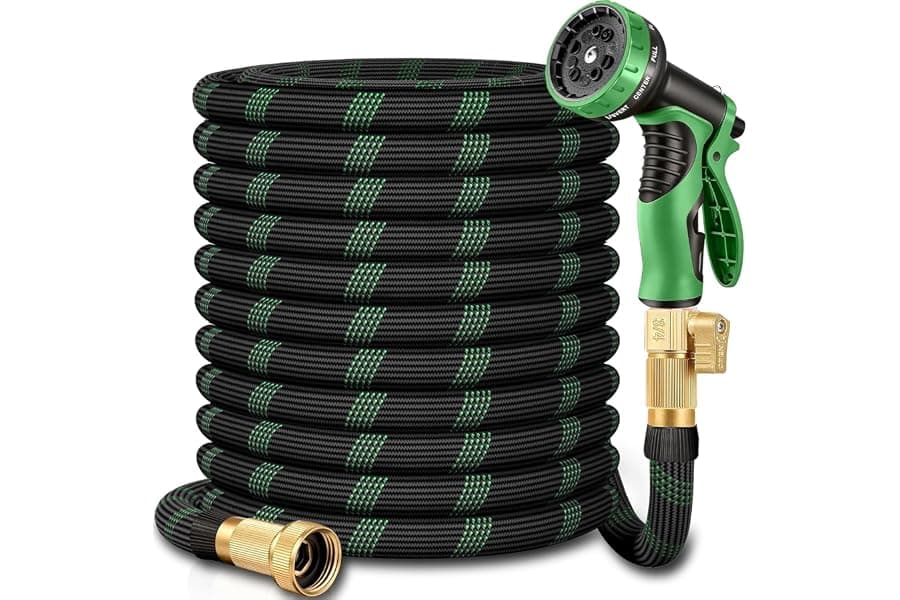 Best 100 Ft Garden Hose for Yards & Lawns