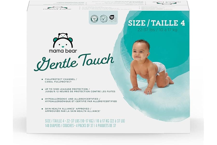Best Gentle Touch Diapers for Toddlers Size 4