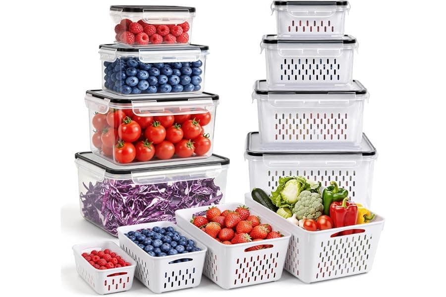 Keep Produce Fresh: Leakproof Storage Containers
