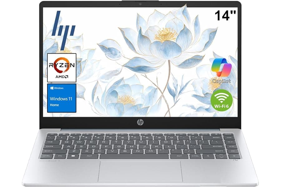 Budget 14-Inch Student Laptop: AMD CPU, Long Battery, WiFi 6