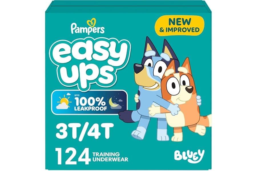 Training Pants for Toddlers: 3T-4T Size Guide