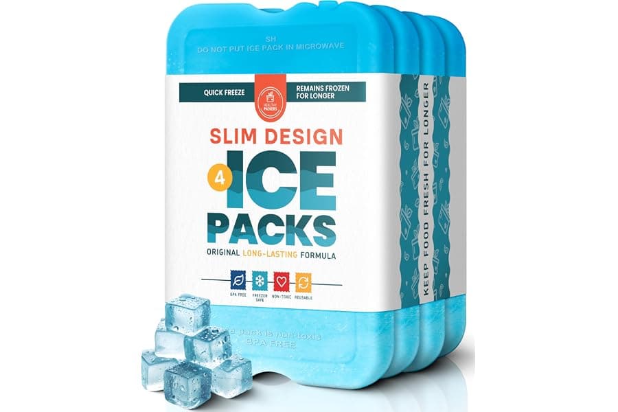 Best Reusable Ice Packs for Coolers and Lunch Boxes