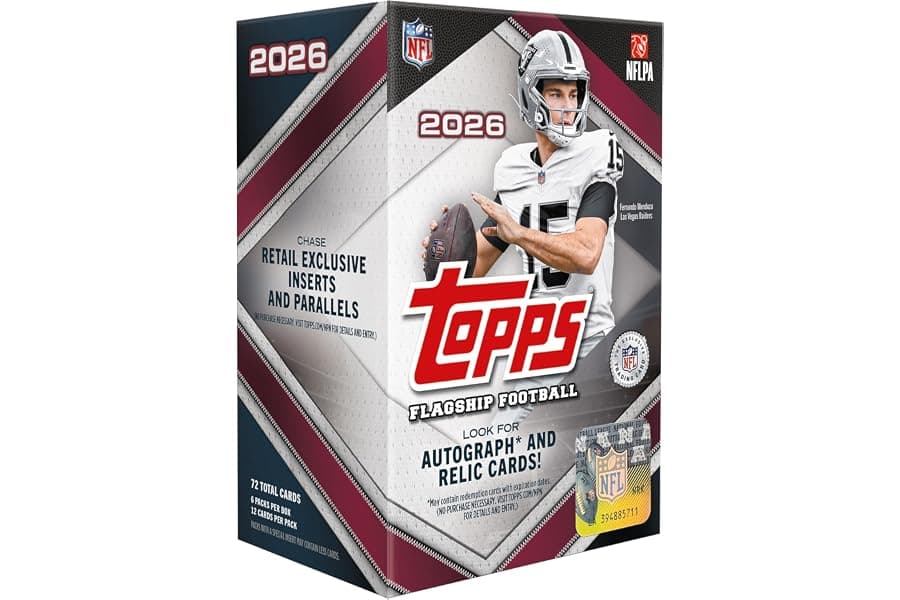 Sealed Football Card Trading Box for Collectors