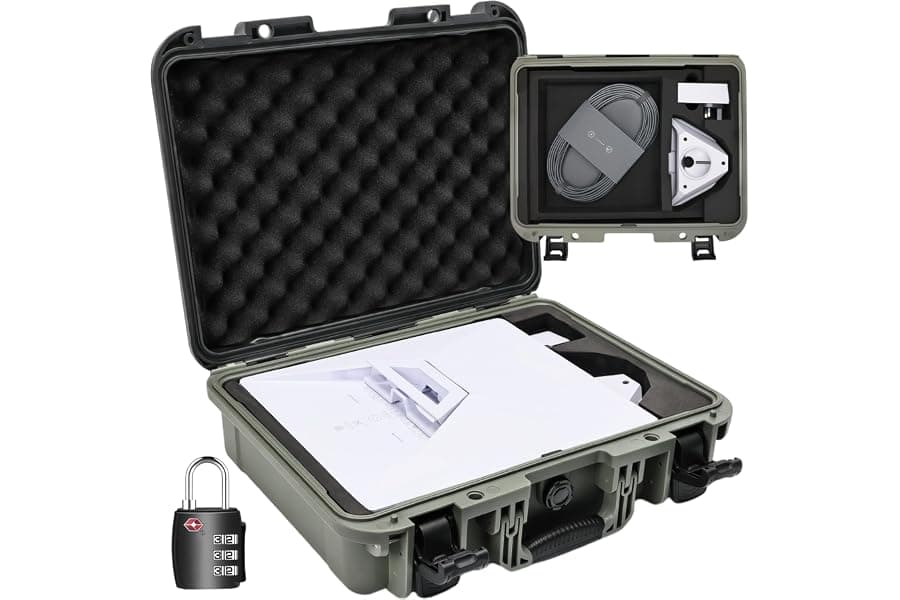 Waterproof Portable Satellite Equipment Carrying Case