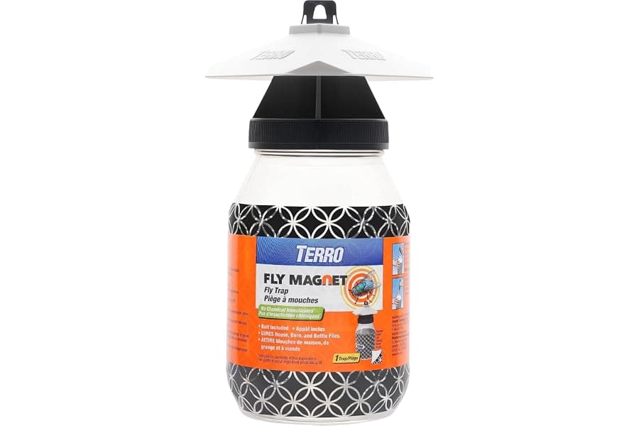 Outdoor Reusable Fly Magnet Trap - Poison Free