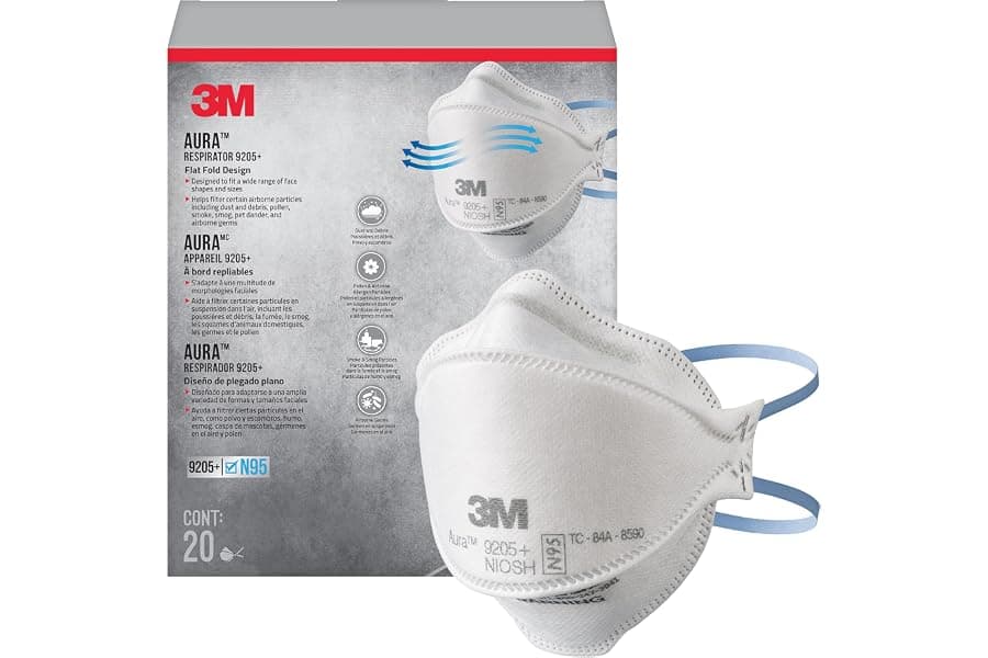 Lightweight N95 Respirators for Daily Protection