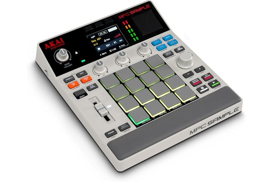 Portable Sampler and Sequencer for Music Producers