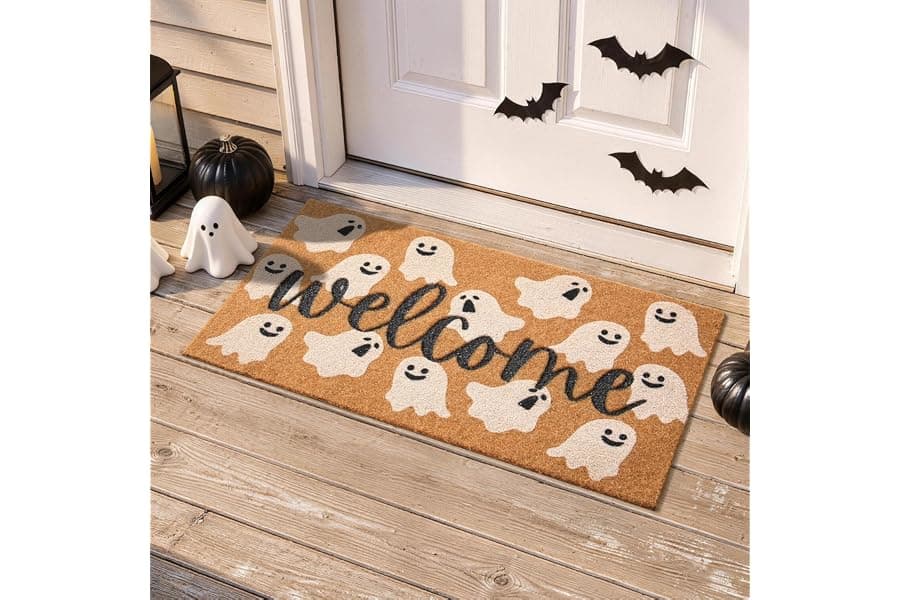Best Halloween Door Mats: Ghost Welcome Mat Guide