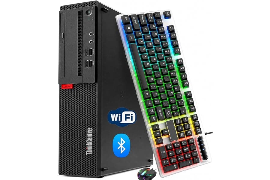 Refurbished Desktop PC with SSD & Wireless Connectivity