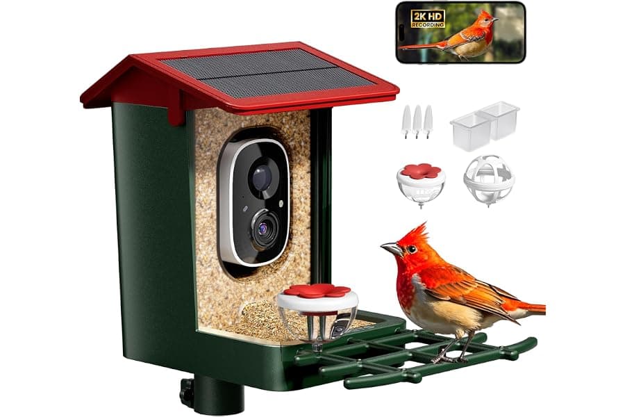 Best Smart Bird Feeder with Camera for Backyard Birdwatching