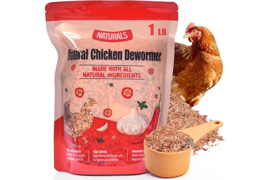 Natural Chicken Dewormer for Flock Health & Egg Quality