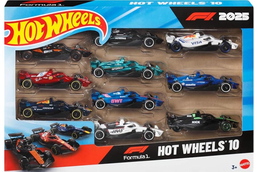 Complete 2025 Formula 1 Die-Cast Racer Collection