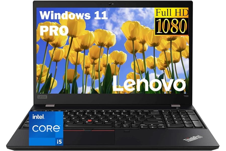 Renewed 15.6" Laptop with Core i5, 8GB RAM & 256GB SSD