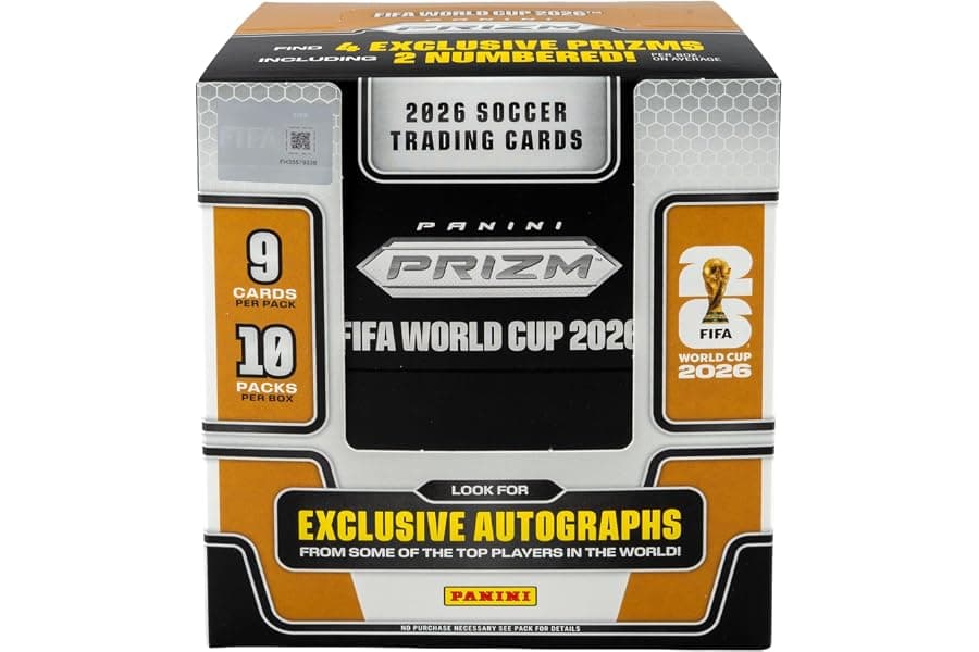 World Cup Soccer Trading Cards Hobby Premium Box