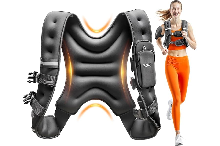 Weighted Vests for Fitness Training and Running