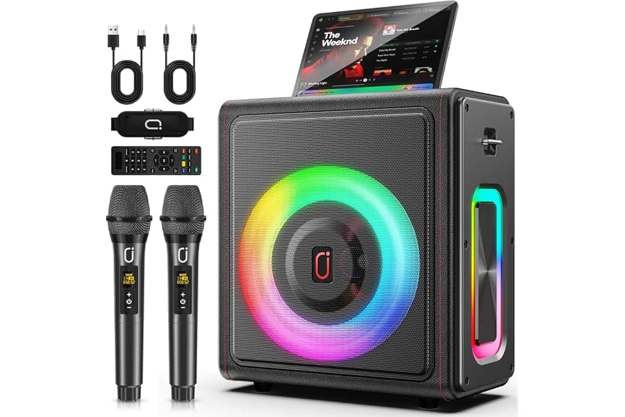 Portable Karaoke Machine for Home Parties