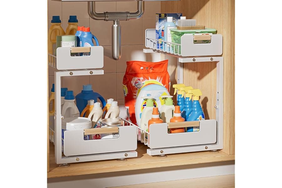 Best Under Sink Organizer for Kitchen Cabinets