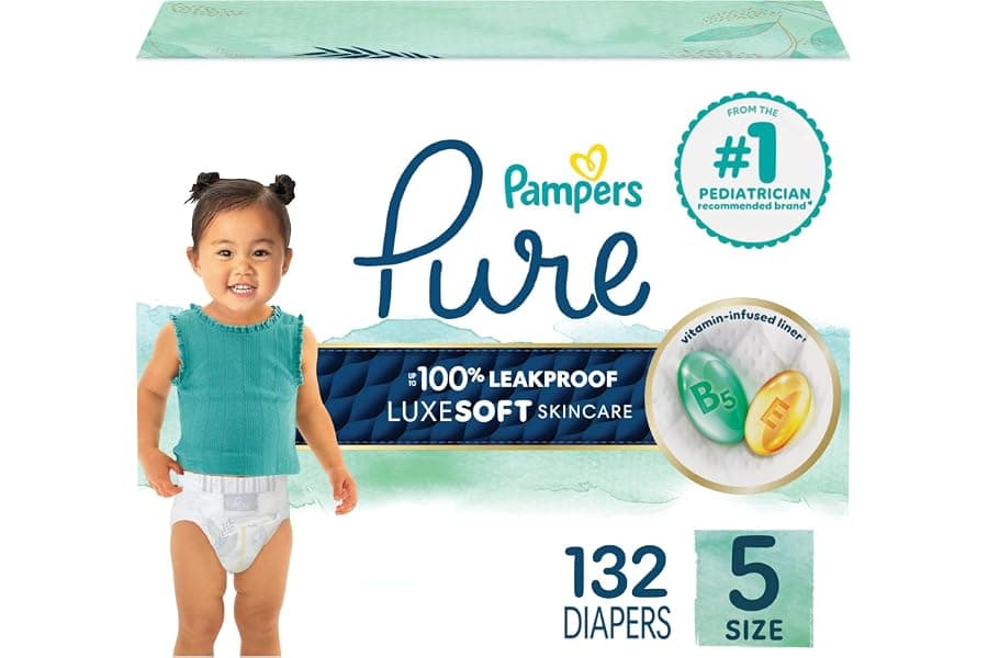 Premium Toddler Diapers for Large Sizes